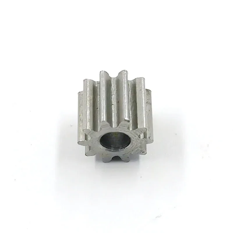 Electric Bike Gear Motor Gear Transmission Gear Electric Chain Saw Gear Cassette Deck Tape Gear 10T 1M Carbon Steel Gear 10 Teeth