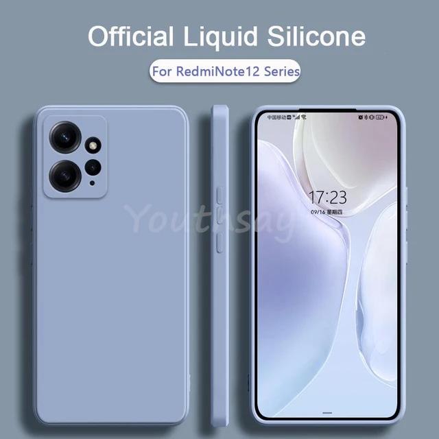 Funda de silicona TPU caso suave para Xiaomi Redmi Note 12 Pro Note12 Pro 4G  funda carcasa del teléfono cubierta trasera