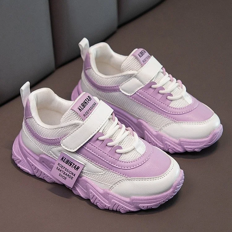 New Pink Girls Sport Sneakers Autumn Mesh Breathable Soft Running Shoes For Children High Quality Non Slip Kids Casual Shoes Sandal for girl