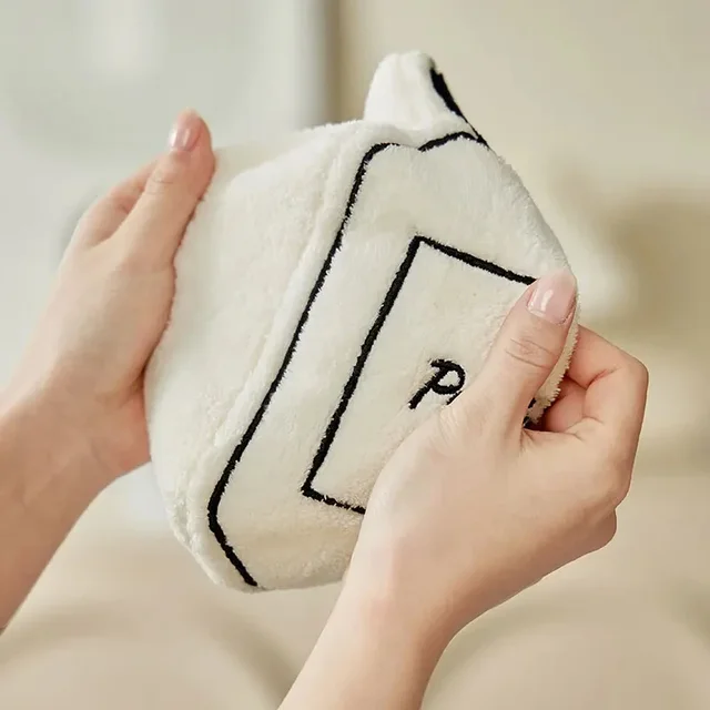 New Style Hand Towel Home Convenient Hanging Double-layer Thickened Speed Dry Absorbent Hand Cloth Kitchen And Bathroom Foot 6