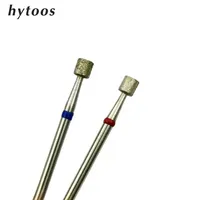 HYTOOS Russian Diamond Nail Drill Bit, Barrel Cuticle Burr, Electric Manicure Drills Accessories Supplier, 3.7*3.7mm 1