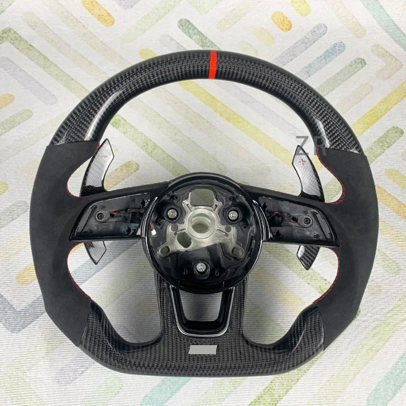 

Car interior sports carbon fiber steering wheel suitable for Audi A3 A4 A5 A6 A7 S3 S4 S5 RS3 RS4 RS5