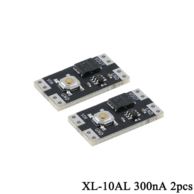 LAUBEI 10 Stück/1 Stück XL-10AL XL-10AH Single Bond Button Bistabiles Micro One Key Switch Modul 3,5–5,4 V 4,5–26 V 300 nA 1,3 uA Last 10 A – Detail 7