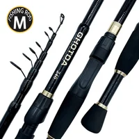 1.6M-2.4M Telescopic Fishing Rods Spinning Baitcasting Carbon Pole Ultralight Weight Fishing Accessories Lure Weight 10-30g 1
