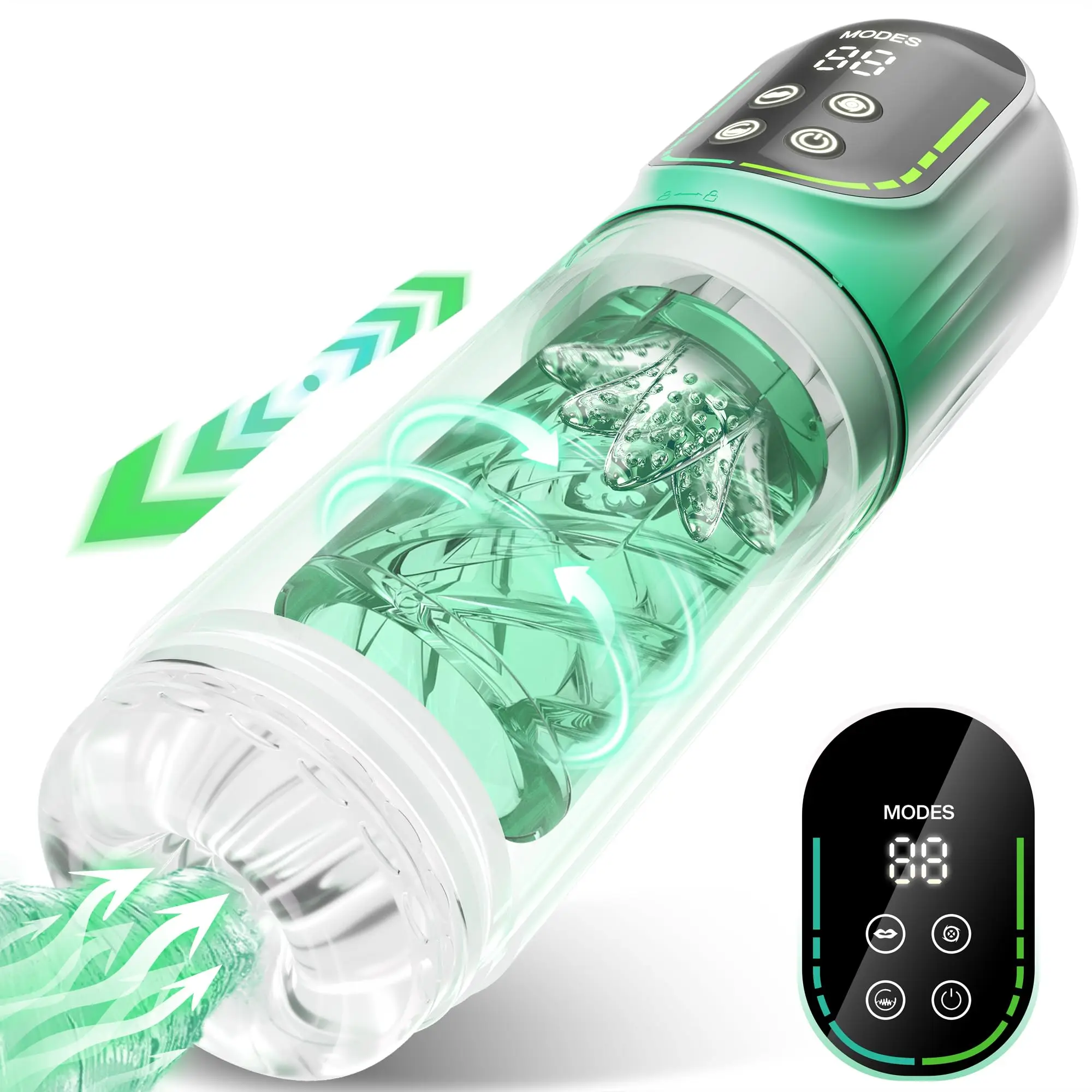 Automatic Thrusting Rotation Male Masturbator Penis Pump Sucking Pocket Pussy Blowjob Machine Sex Toys LED Display male masturbator male masturbation aid male masturbator cup