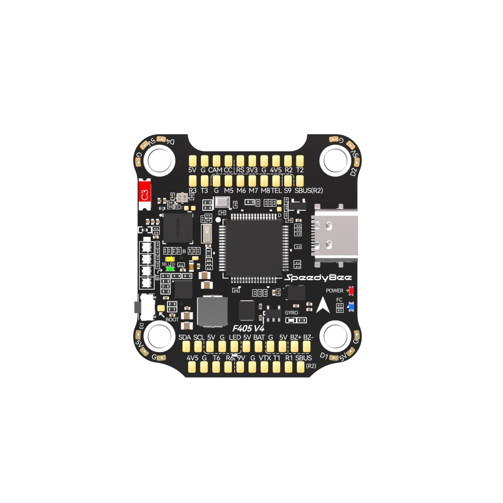 SpeedyBee F405 V4 BLS 55A 30x30 FC&ESC Stack 4in1 ESC Compatible with iNAV And BF Wireless Bluetooth thumbnail 4