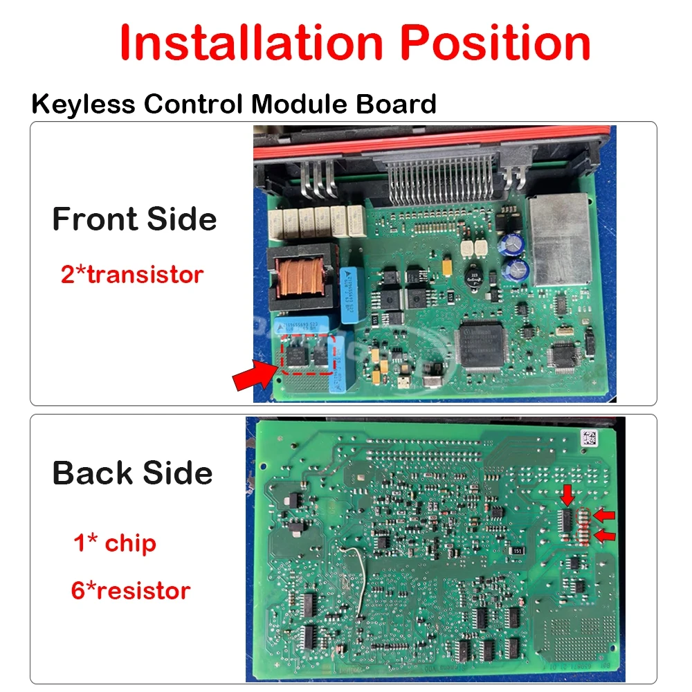 Auto Keyless Entry Modulo di Controllo Kit di Riparazione Per Porsche Cayenne 9PA Per Audi A8 D8 Quattro Per VW Touareg Phaeton Per İnimntlеy - Image 2