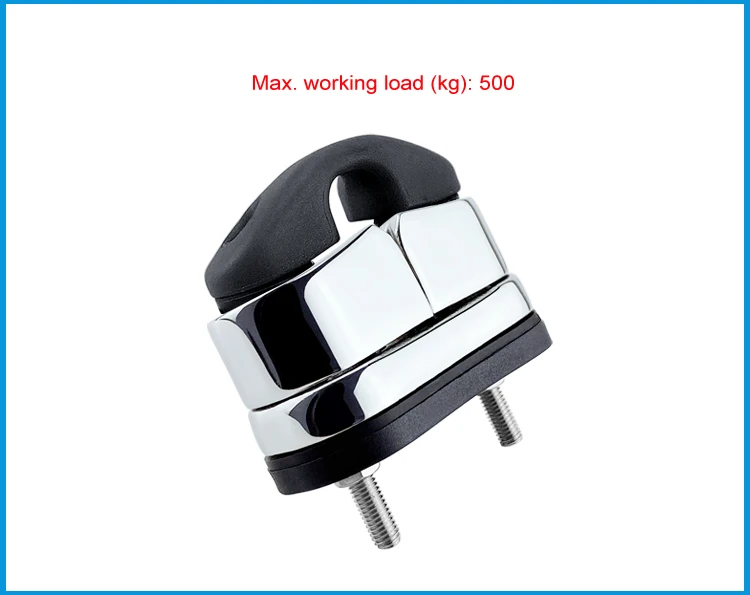 Description Picture 4 of item316 Stainless Steel Ball Bearing Cam Cleat Pilates Equipment Marine Boat Fast Entry     Rope Wire Fairlead Sailing Accessories