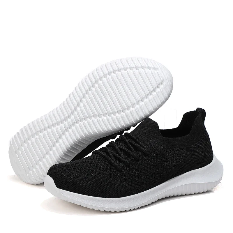 Leisure Running Shoes Women's Tennis Shoes Lightweight and Comfortable Walking Shoes Flat Bottomed Sports Shoes Vulcanized Shoes