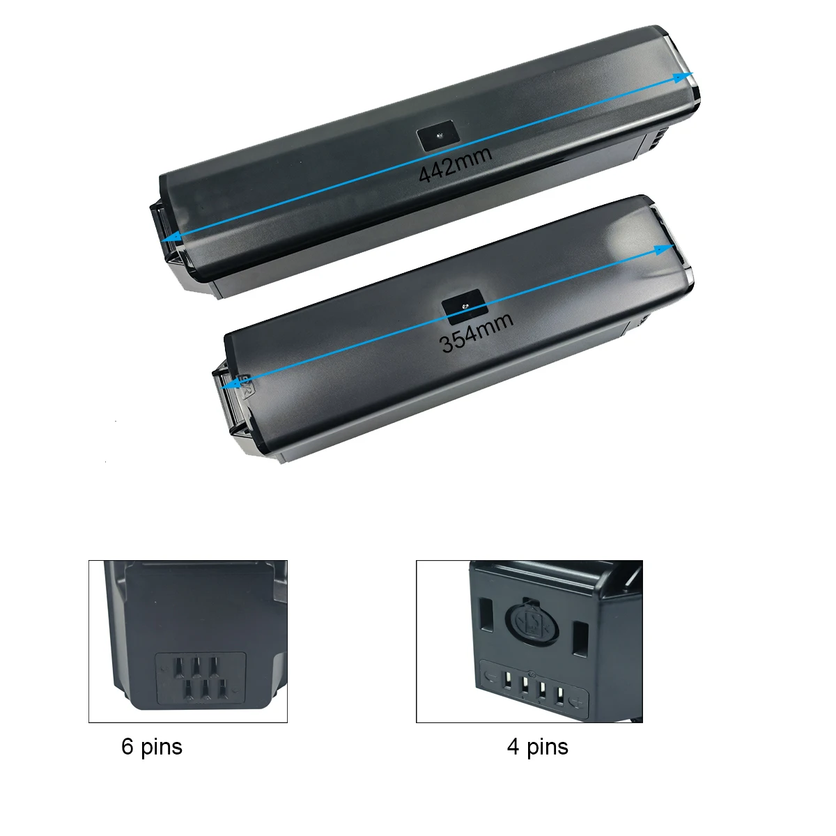 48V Batteria Integrata 15Ah 17.5Ah Per Shengmilo Mx03 Mx04 Mx05 Mx06 Mx07 Sostituzione Akku