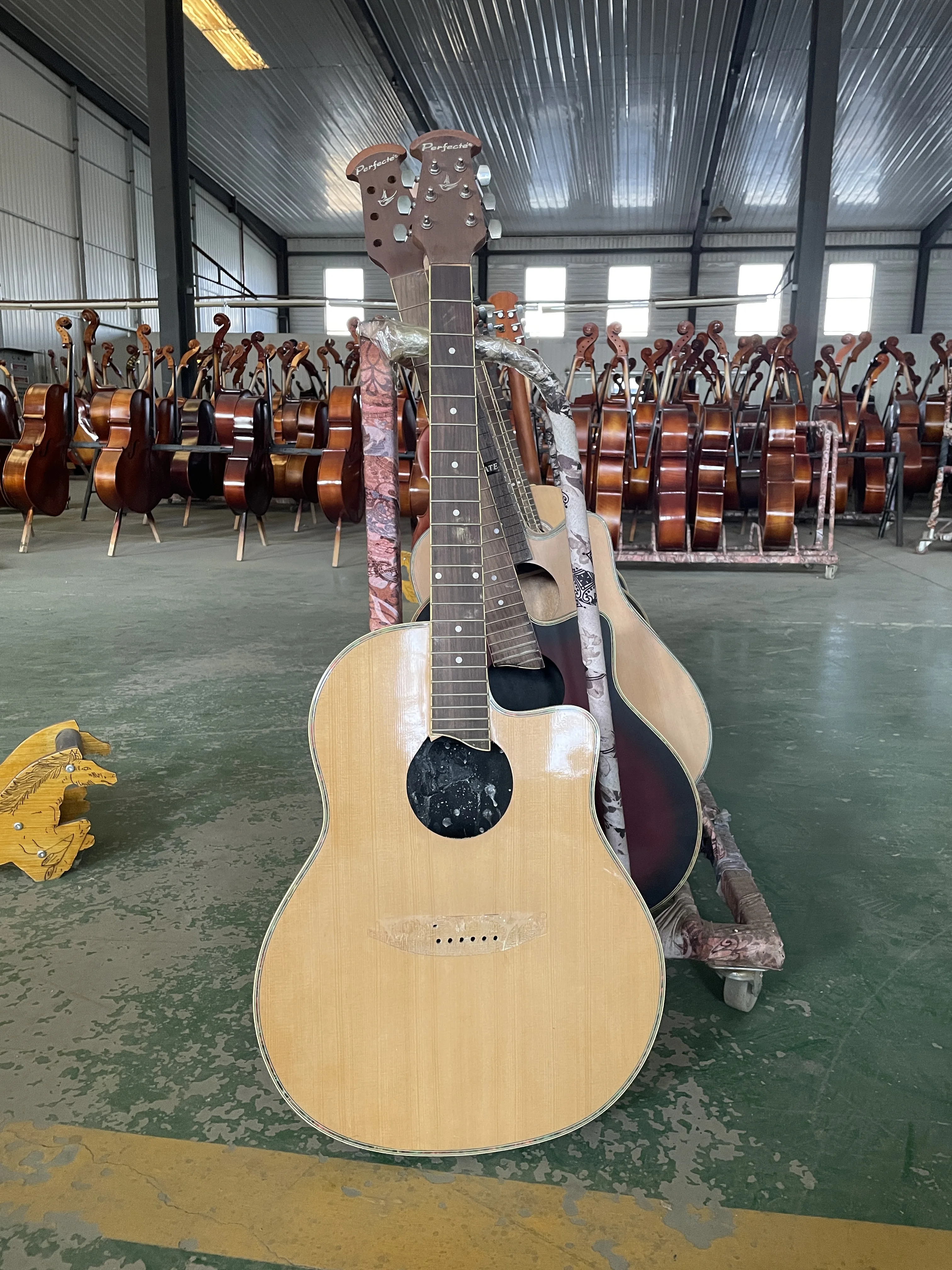 【Hot demand】 Inventory defective guitar, DIY 6-series, 41 inch, 24 band folk guitar, careful imperfect - 2