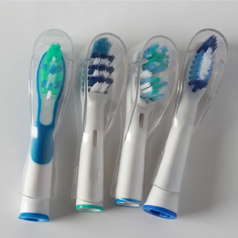 4 Pcs Travel Electric Toothbrush Long Heads Cover for Oral B Toothbrush Protective Covers Hygiene Plastic Protective Cap Case