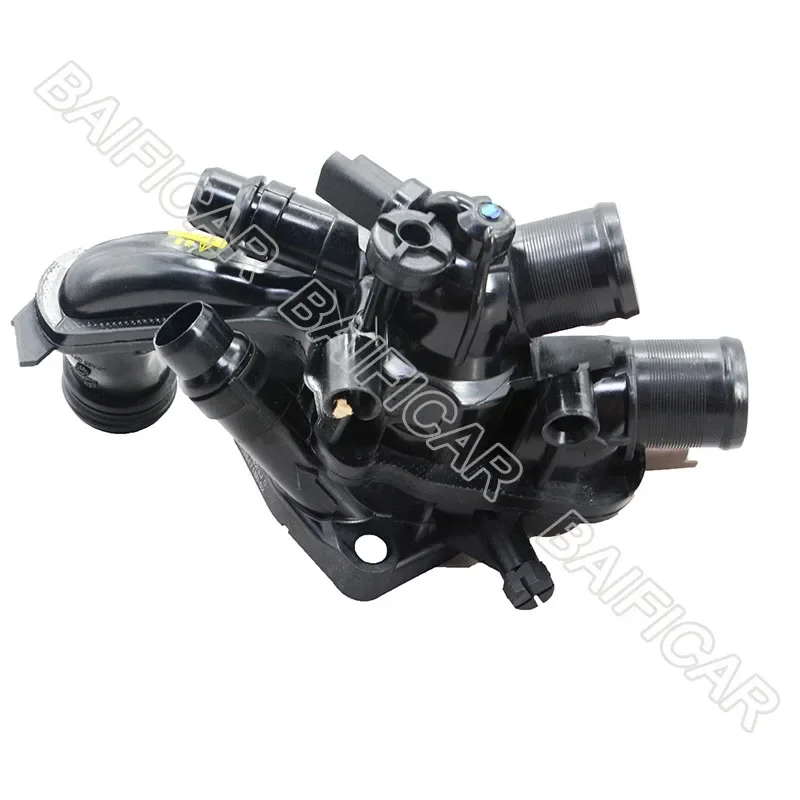 Engine Coolant Thermostat Baificar Brane Coolant Thermostat Housing For Peugeot 208 308 3008 5008 Citroen DS3 DS4 DS5 C4 Picasso 1.6 THP