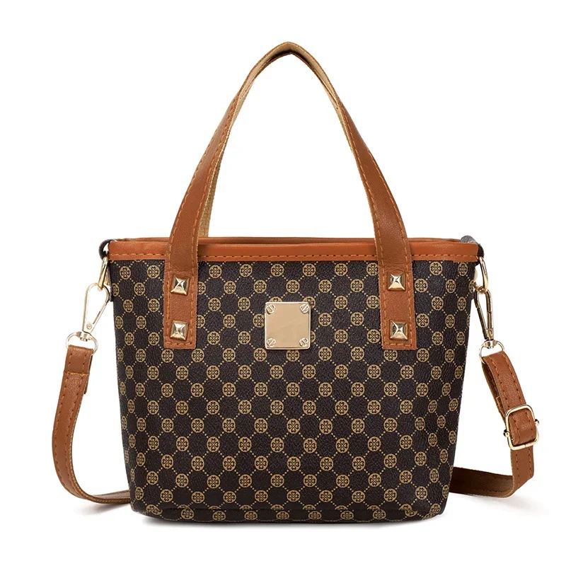 Basic PU Leather Shoulder Bags for Women Fashion Crossbody Bags New Vintage Square Satchel Simple Zippers Casual Female Handbags 3