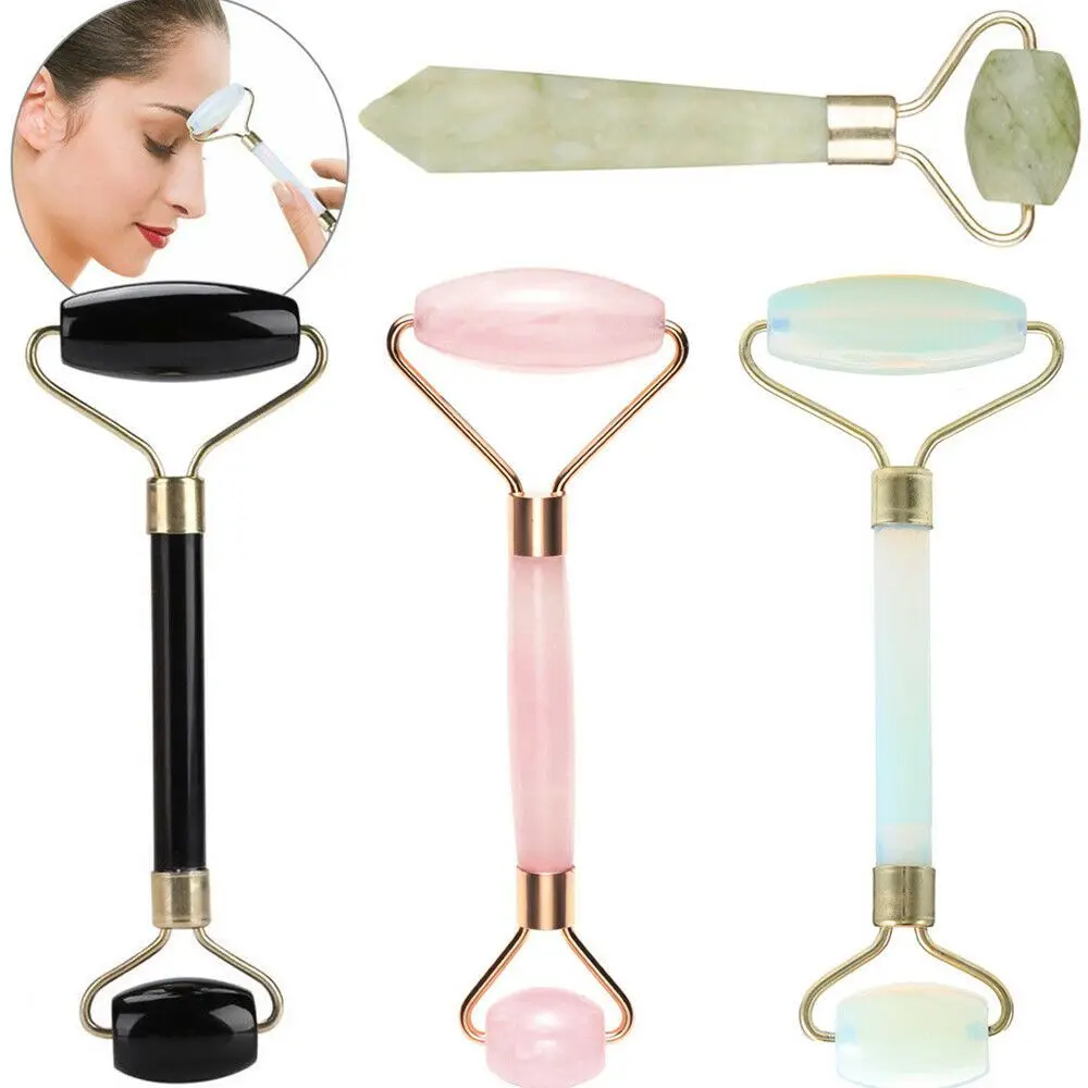 Jade Stone Face Roller Beauty tool Guasha Board Face Massager Massager Tool Body