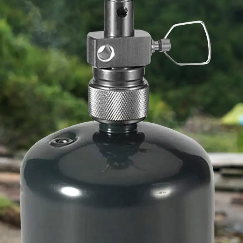 Propane To Butanes Adapter 1 Lb Propane Small Tank Input EN417 Lindal Valve Output Outdoor Cylinder LPG Canister Adapter