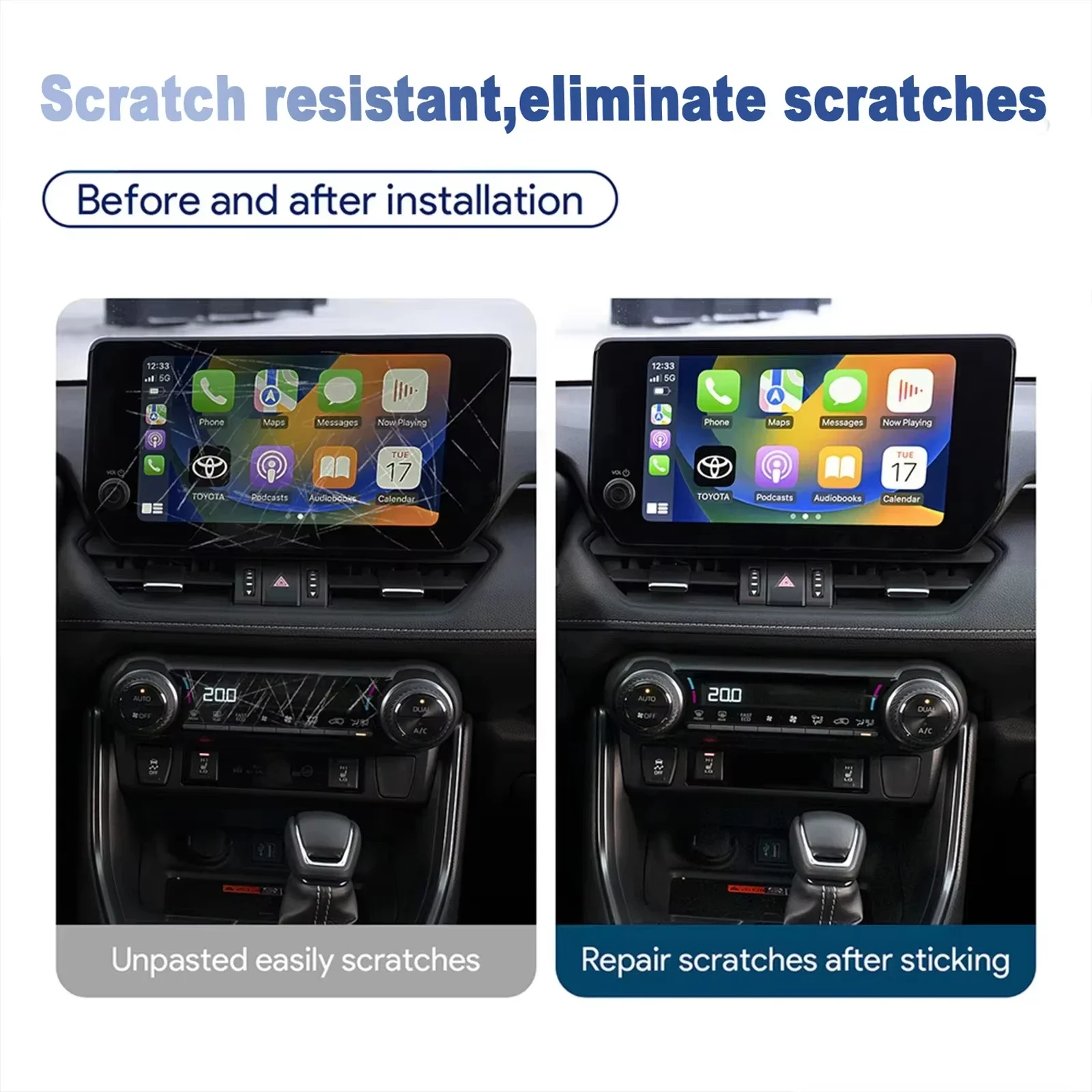 Jaecoo J5 Interior Anti-Scratch Protection Film Set view 5