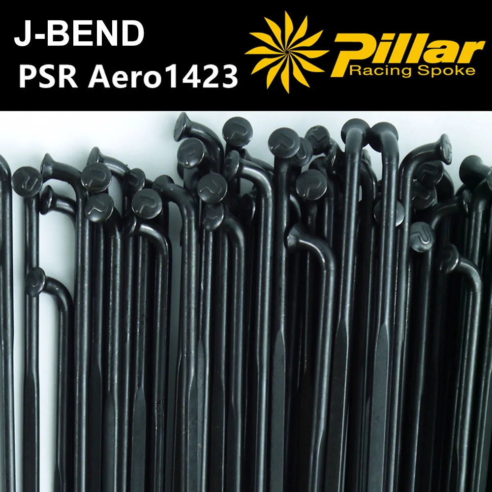 Bicycle spokes PSR AERO 1432 aero J bend flat racing for bicycles, bicycle parts, bicycle spokes