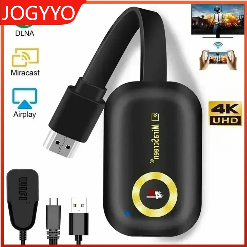 TV Stick HD 4K 5G Miracast Wireless Wifi Display Dongle DLNA Receiver HDMI-compatible MiraScreen HDTV for Airplay ios android