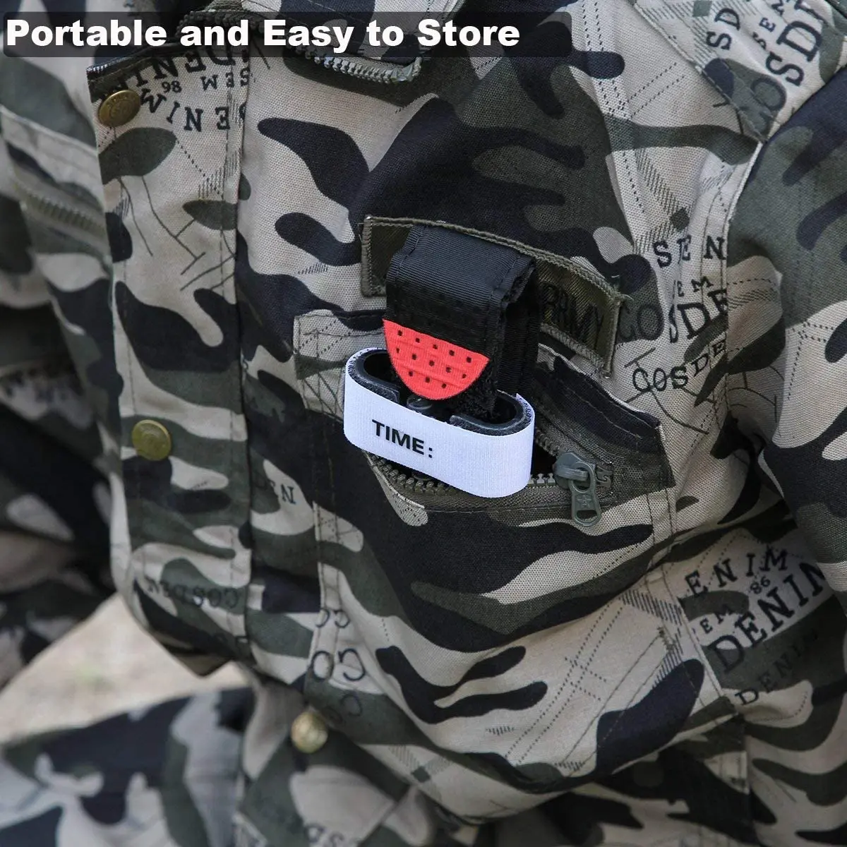 Emergency Tourniquet Outdoor Portable First Aid Kit Quick Slow Release Buckle Survival Tool Military Supplies Tactical Equipment tourniquet kit tactical tourniquet
