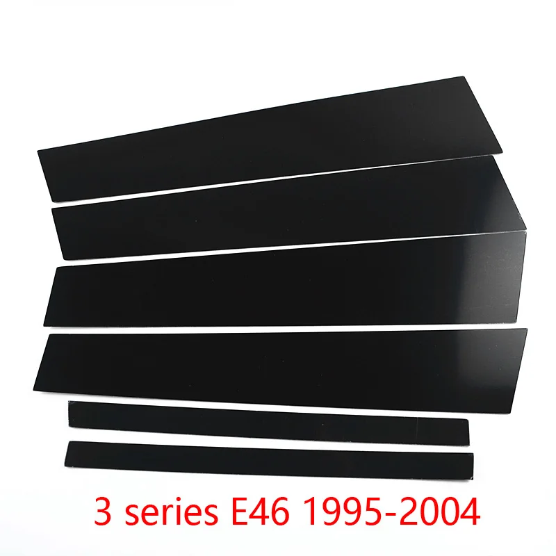 8pcs Auto Styling Fenster bc Säule Aufkleber Abdeckung Trim schwarz für BMW E70 E71 F20 E84 F48 E60 F10 F07 E90 F30 F34 E46 – Detail 10