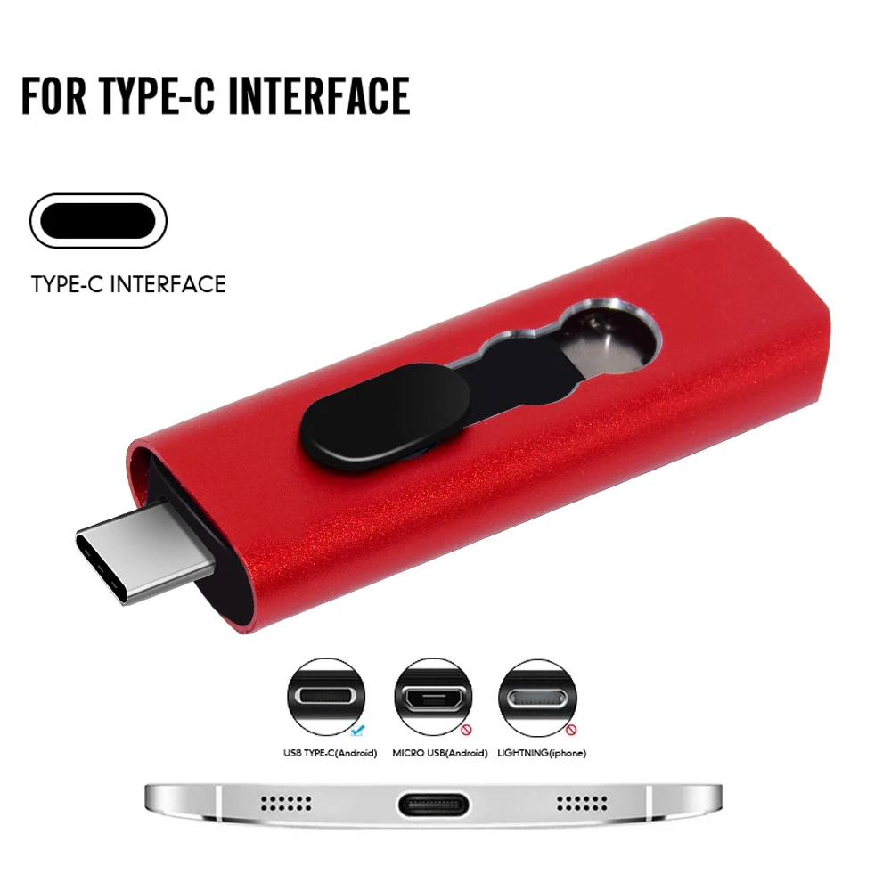 UBS 3.0 OTG USB 플래시 드라이브 64GB 펜 드라이브 3 in 1 타입 C & 마이크로 USB 스틱 3.0 플래시 드라이브 64GB 128GB 펜드라이브 256GB 32GB