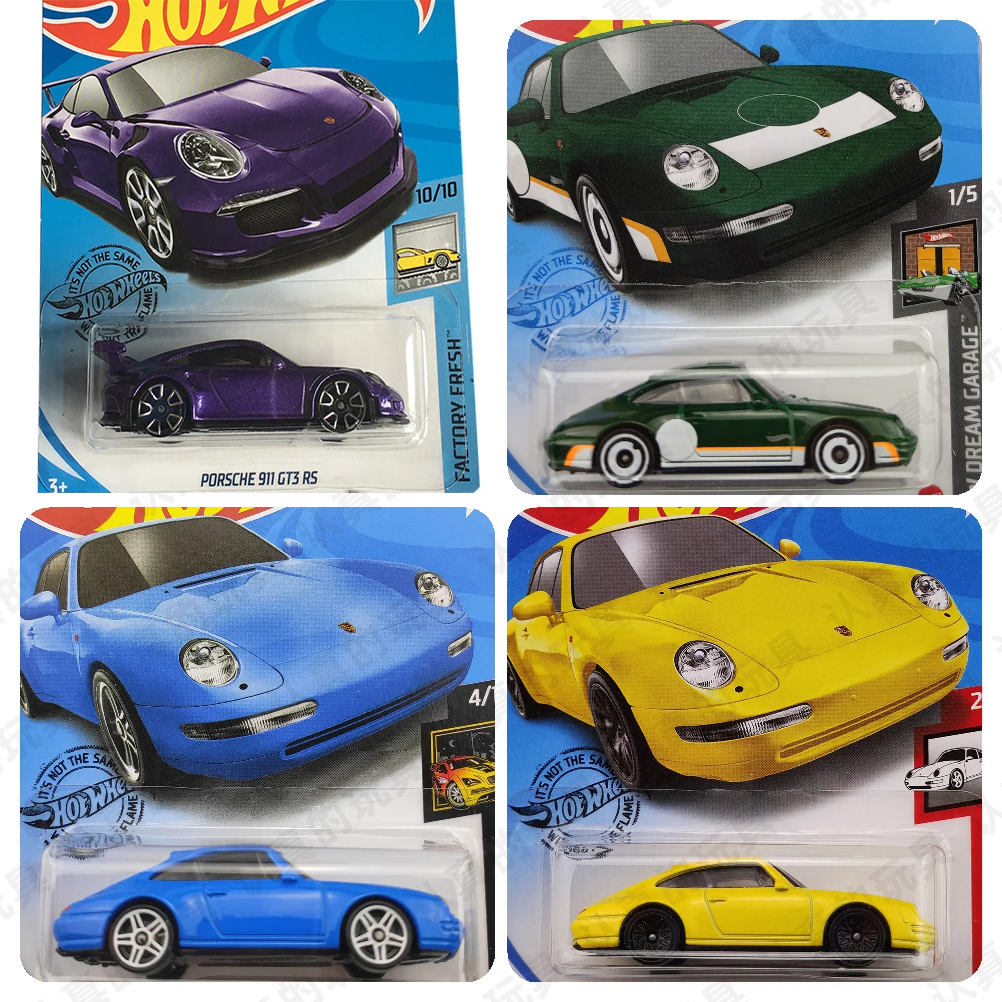 Hot Wheels Toy Car For Kids For Boys Porsche 911 Mustang Corvette Beetle Mclaren Easy Mode Regali Compleanno Sorpresa Diecast 1/64