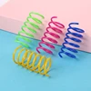 Kitten Cat Toys Wide Durable Heavy Gauge Cat Spring Toy Colorful Springs Cat Pet Toy Coil Spiral Springs 4/8/16/20pcs 2