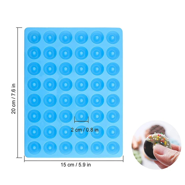 Donut Gummy Mold/Mini Donut Pan/Ring Gummy Candy Mold Silicone for Cho –  Starlight Wholesale