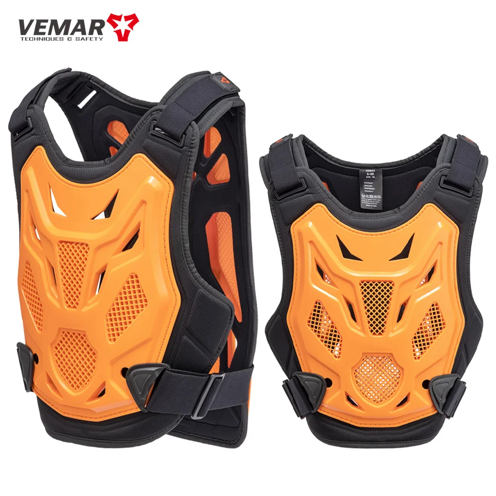 VEMAR Motorcycle Body Armor Men Motocross Vest Back Chest Protector Women Motorbike Off-Road DH MTB Dirt Bike Protective Gear