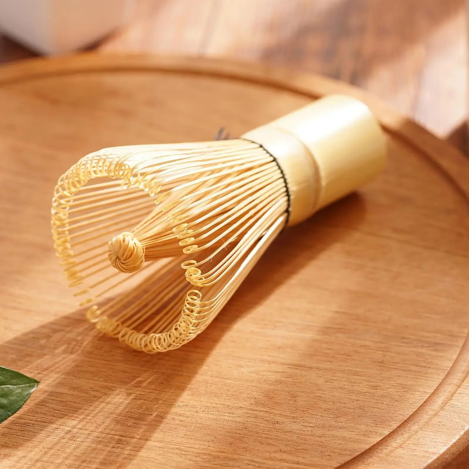Japanese Bamboo Matcha Whisk and Grinder Set - Premium Green Tea Ceremony Tool Collection