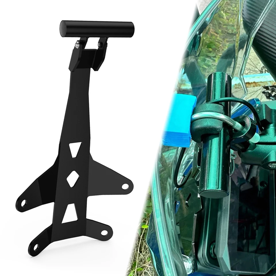 MOWOK CNC Aluminum Kickstand Extension Pad For SUZUKI GSX-S1000GT (2022-2023) - Black