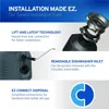 EVO CVR CNTRL Evolution Cover Control 3/4 HP, Advanced Series EZ Connect Batch Feed Food Waste Garbage Disposal, Gray 5