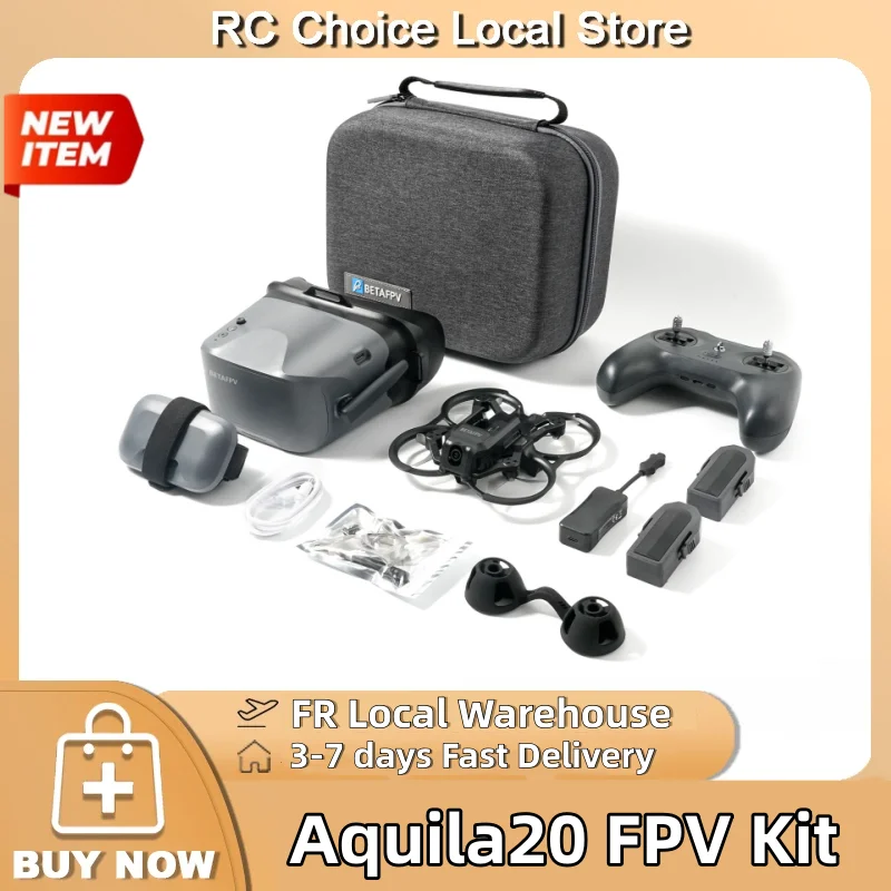 NUOVO BETAFPV Aquila20 Brushless FPV Kit RTF Whoop con LiteRadio 4 SE Trasmettitore radio VR04 FPV Occhiali RC FPV Drone per il regalo