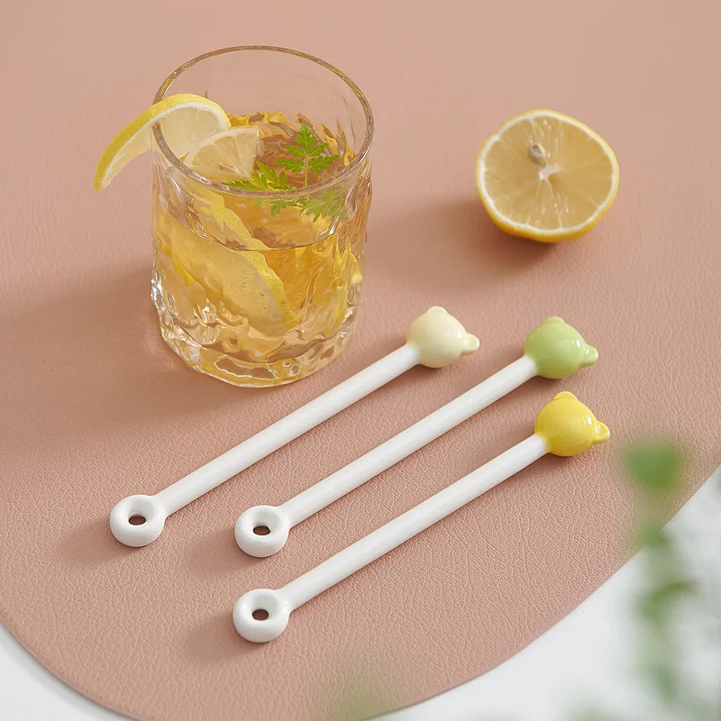 Ceramic Mixing Rod High-temperature Resistant Bottle Feeding Milk Powder Blender Underglaze Color Process