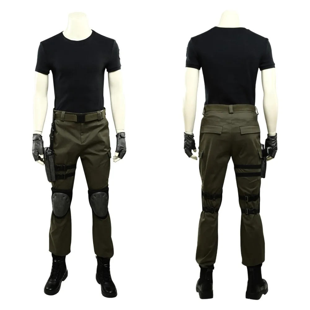Adult Man Carlos Oliveira Cosplay Costume Vest Pants Accessories Halloween Comic Con Fancy Dress Made Outfit