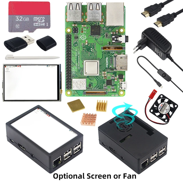 Raspberry Pi 3 model B+ ケース・電源・SDカード付きスマホ/家電/カメラ