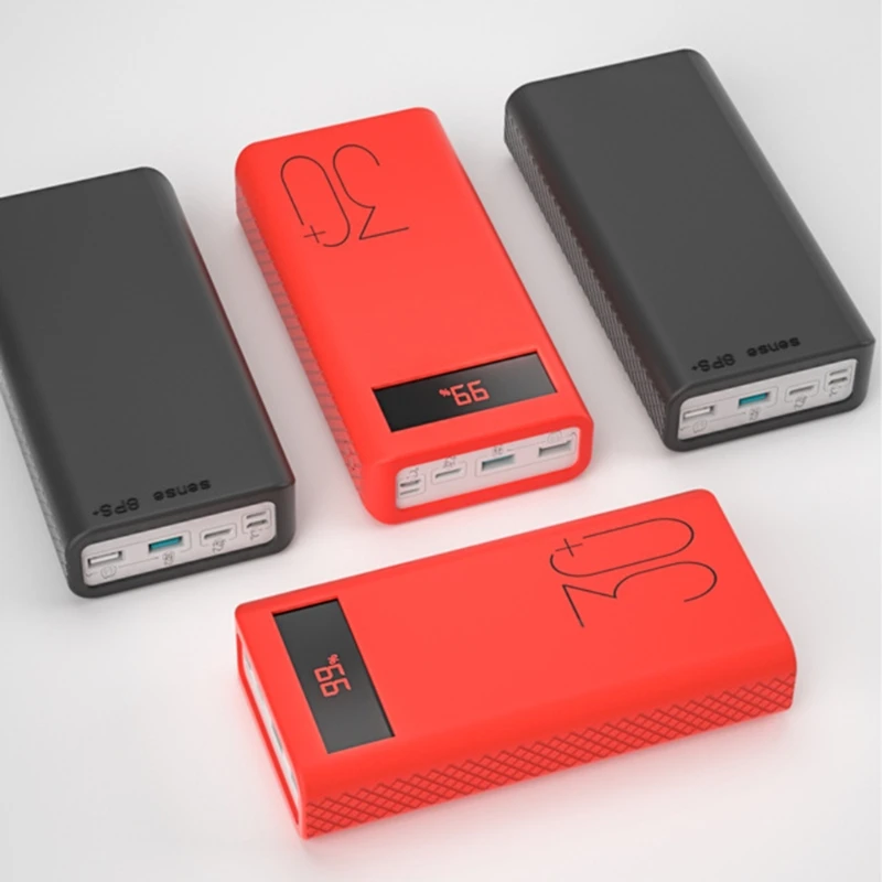 Romoss 8P/8P + 30000mAh 보조베터리 충돌 방지 미끄럼 방지 배터리 충전기 Sl 용 케이스 용 부드러운 실리콘 보호