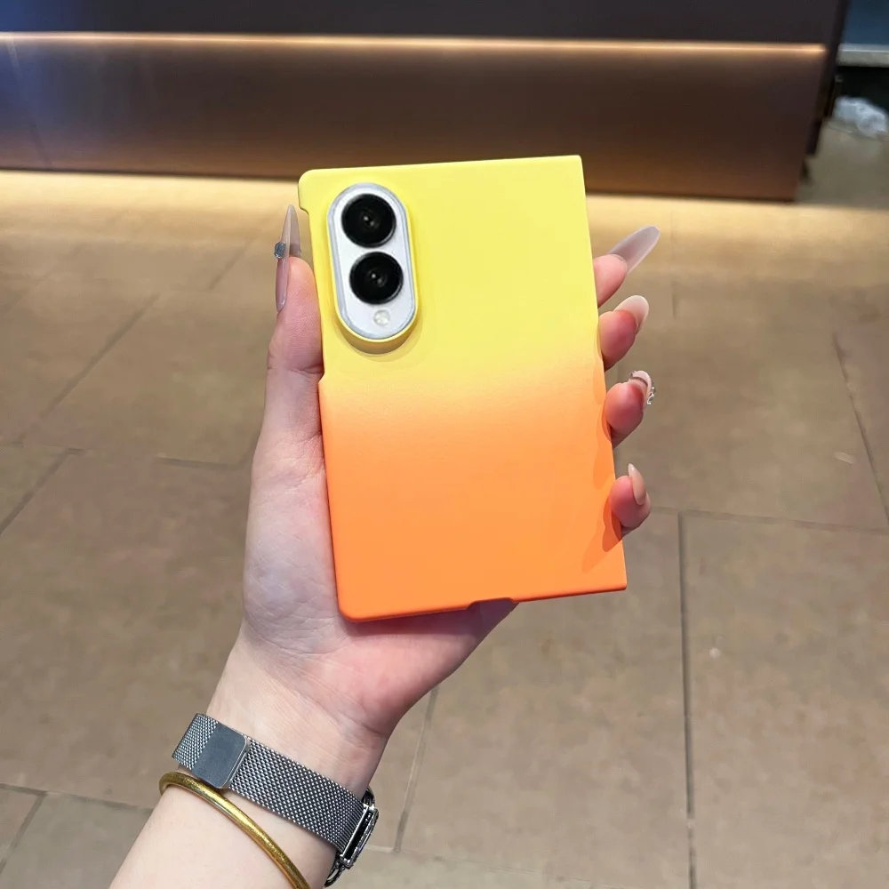 Gradient Candy Color Skin-friendly Slim Matte Protective Case