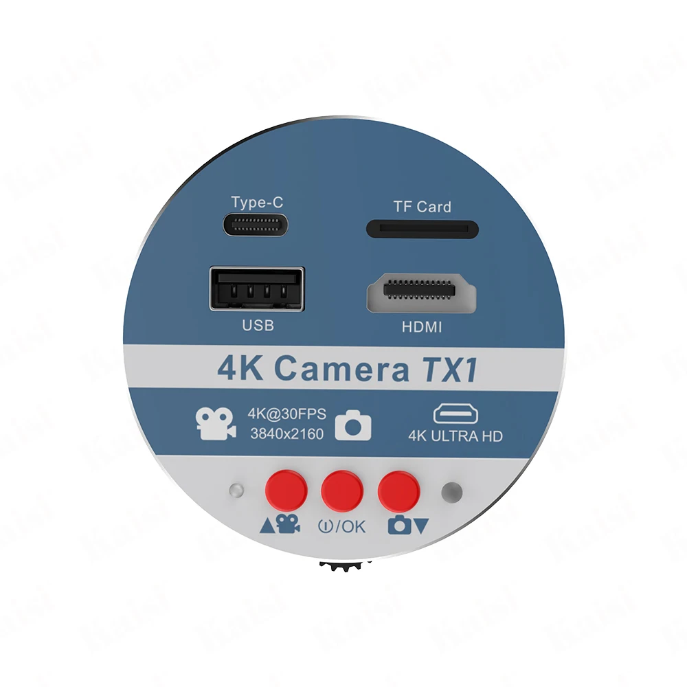 Kaisi TX1 4K Microscope Camera SONY IMX678 Lens HDMI USD TF Type-C Module Dual Interface Synchronous Output 1/1.8inch 4