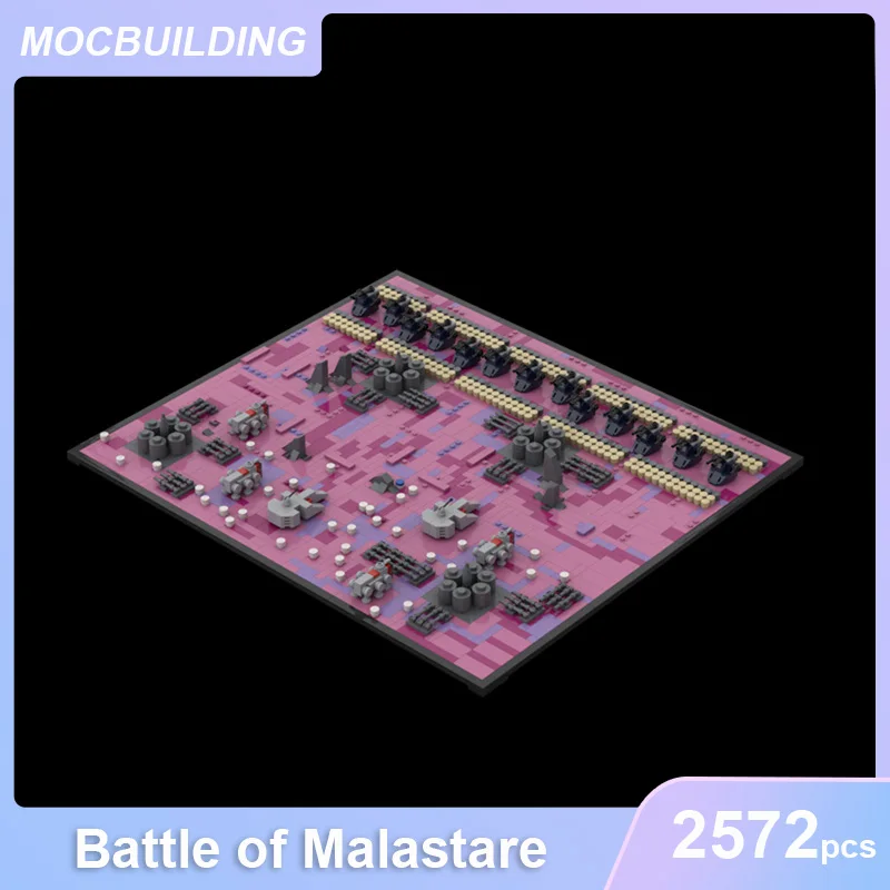 

Hoth & Malastare Battle Micro Scale Model Architecture Display MOC Building Blocks DIY Assemble Bricks UCS Creative Toys Gifts