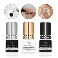 Winky Beauty 1 Second Fast Drying Strong False Eyelash Extension Glue Adhesive Retention 5-7 Weeks Low Smell Mink Eyelash Glue 2