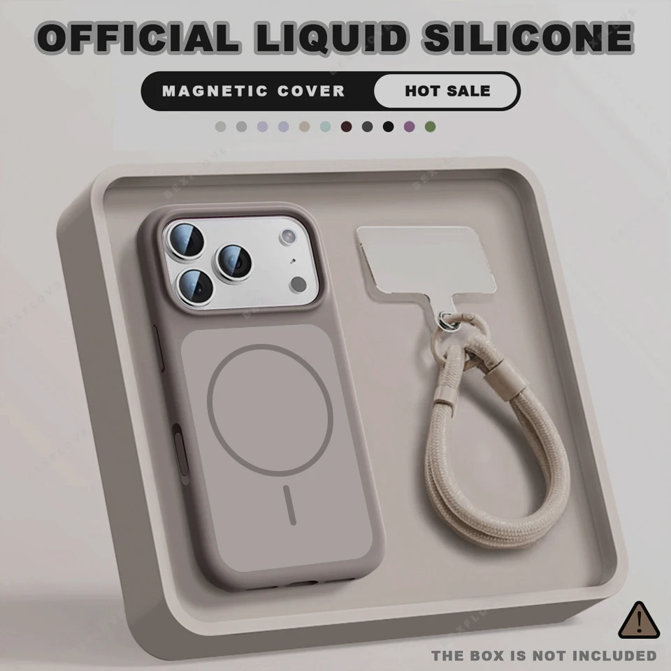 Elevate Magnetic Wrist Strap Phone Case with Liquid Protection