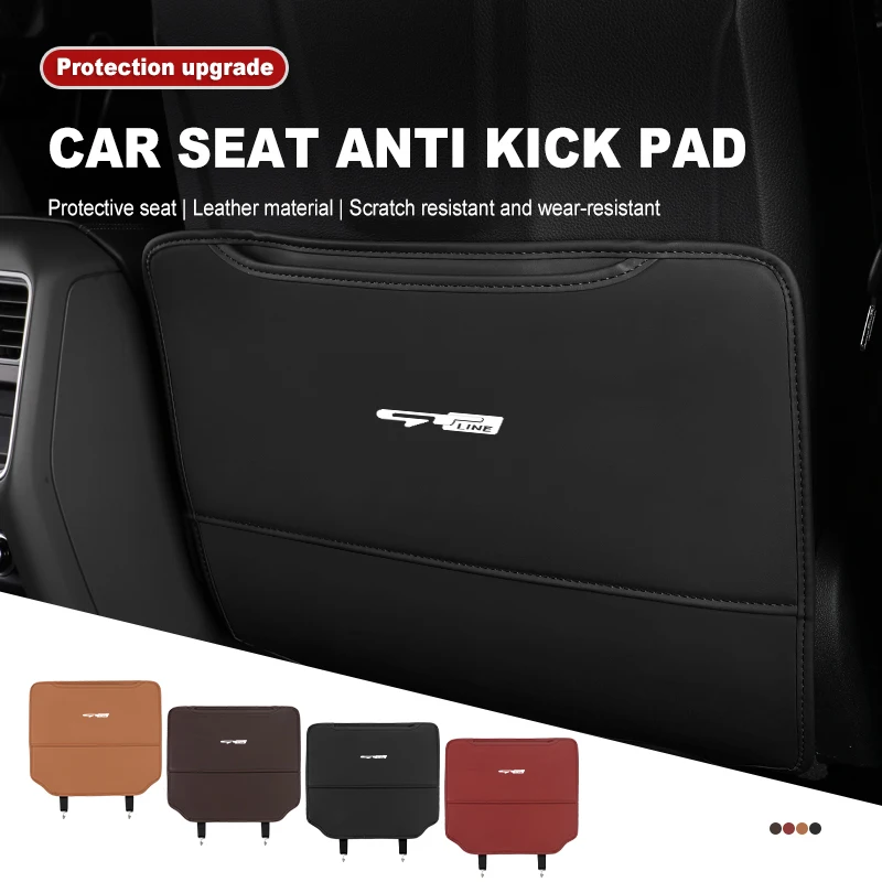 Car Seat Rear Anit Dirty Protector Mat Anti Kick Storage Bag For KIA gt gtline Xline ceed Forte RIO STINGER Seltos K3 K4