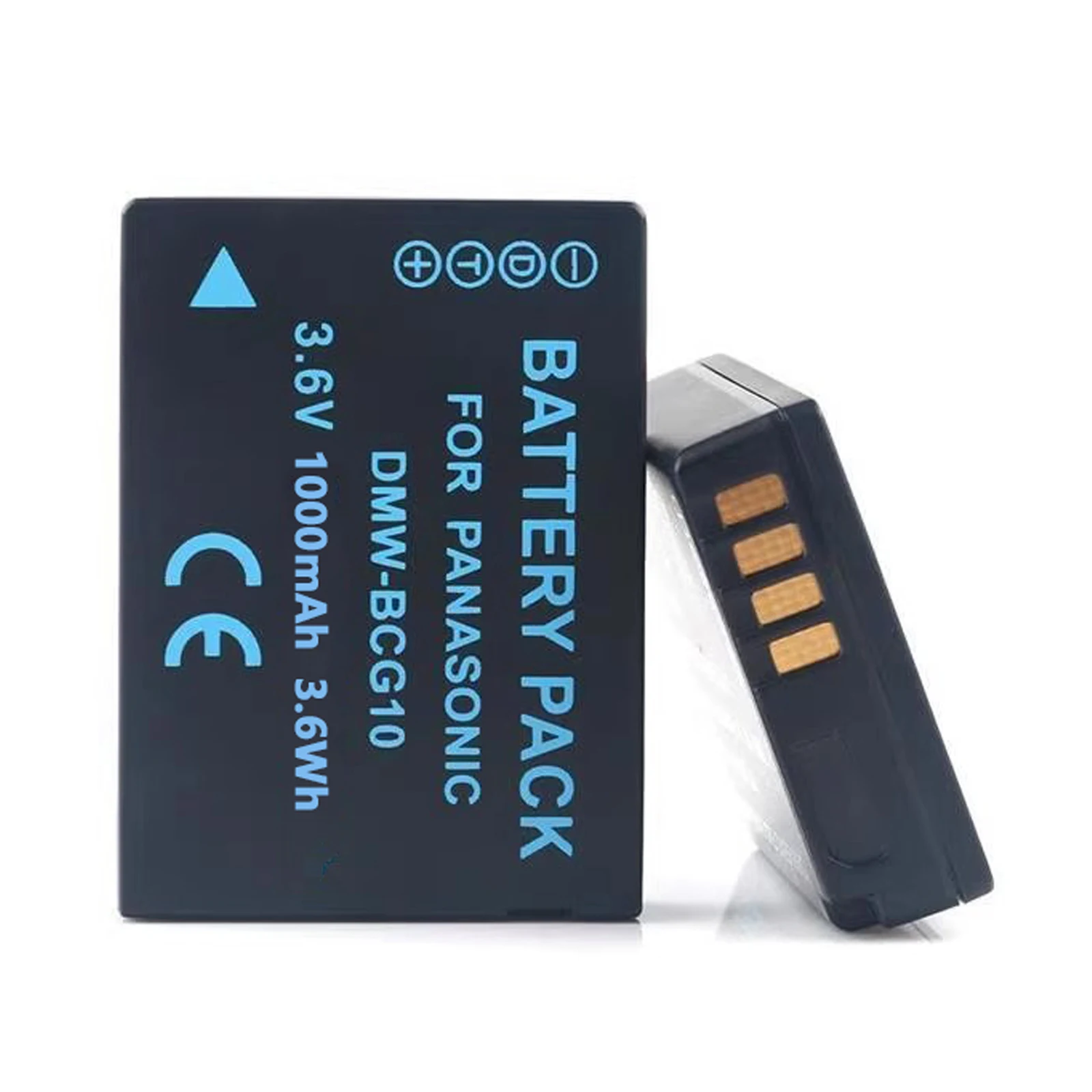 Batteria 1000Mah Dmw-Bcg10 Bcg10 Bcg10E Per Panasonic Lumix Dmc-3D1 Dmc-Tz7 Dmc-Tz8 Dmc-Tz10 Dmc-Tz18