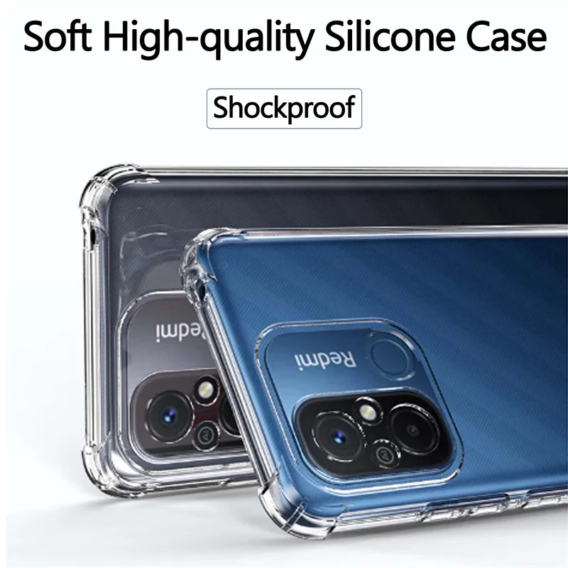Redmi 12C Custodia, Redmi-12C Cover Redmi 12C Cover In Silicone Antiurto Custodie Redmi 12 C Xiaomi Redmi 12C Case Redmi 12C Cover