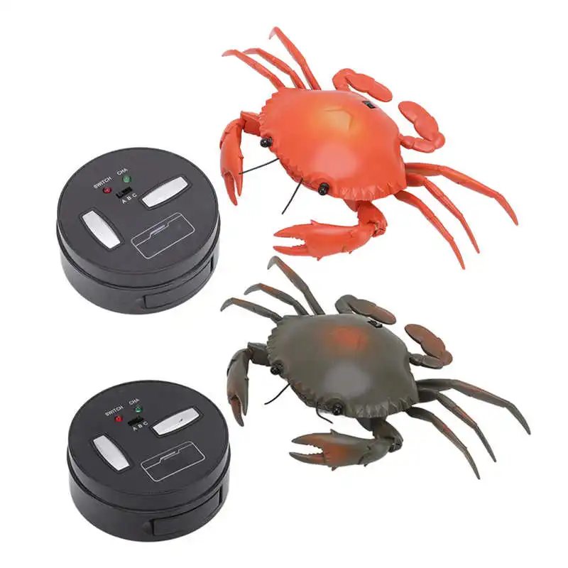 Simulated RC Crab Toy Electric Remote Control Animals Toy Battery