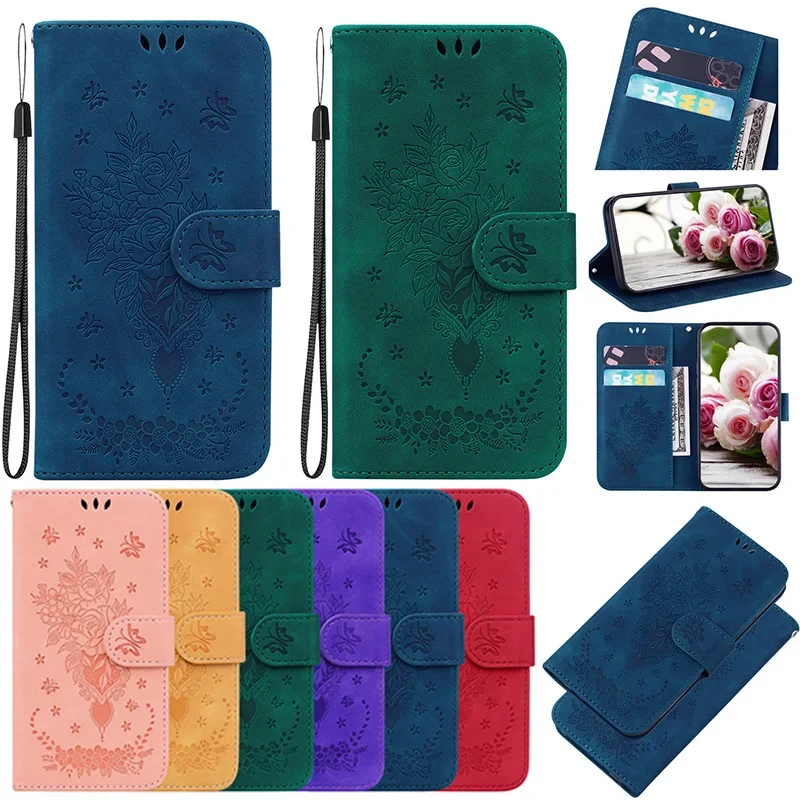 

For Redmi Note 12S Fashion Leather Wallet Case Flip For Xiaomi Redmi Note 13 12 13R PRO PLUS 5G 4G 12 Turbo Speed Protect Cover