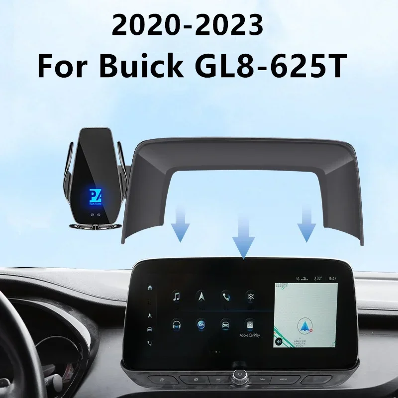 

Автомобильный держатель для телефона Buick GL8 2020 T 2023-652, беспроводное зарядное устройство, модификация навигации в салоне, Размер 12 дюймов