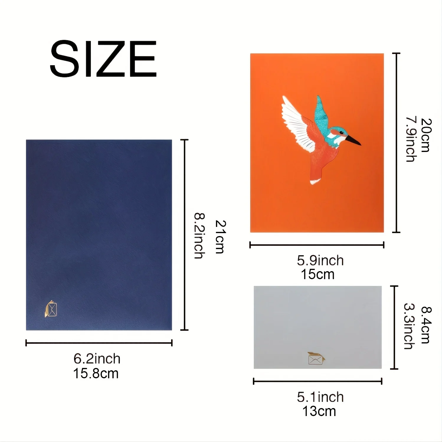 1pc Bird 3D Greeting Pop Up Card Birthday Card Happy Anniversary Mother's Day